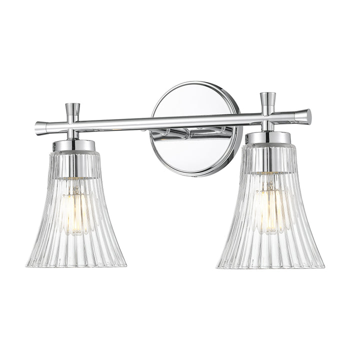 Z-Lite Belle 2 Light Vanity Light - Chrome