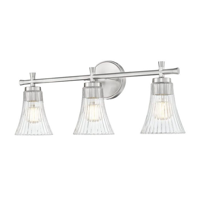 Z-Lite Belle 3 Light Vanity Light - Brushed Nickel