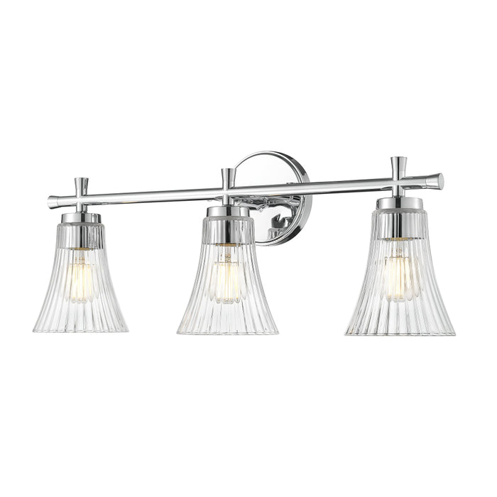 Z-Lite Belle 3 Light Vanity Light - Chrome