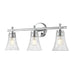 Z-Lite Belle 3 Light Vanity Light - Chrome