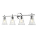 Z-Lite Belle 4 Light Vanity Light - Chrome