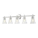 Z-Lite Belle 5 Light Vanity Light - Brushed Nickel