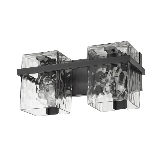 Z-Lite Bennington Matte Black 2 Light Vanity 1938-2V-MB | theLightShop