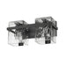 Z-Lite Bennington Matte Black 2 Light Vanity 1938-2V-MB | theLightShop