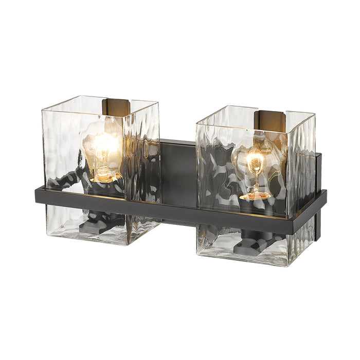 Z-Lite Bennington Matte Black 2 Light Vanity 1938-2V-MB | theLightShop