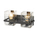 Z-Lite Bennington Matte Black 2 Light Vanity 1938-2V-MB | theLightShop