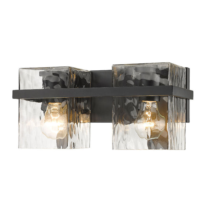 Z-Lite Bennington Matte Black 2 Light Vanity 1938-2V-MB | theLightShop