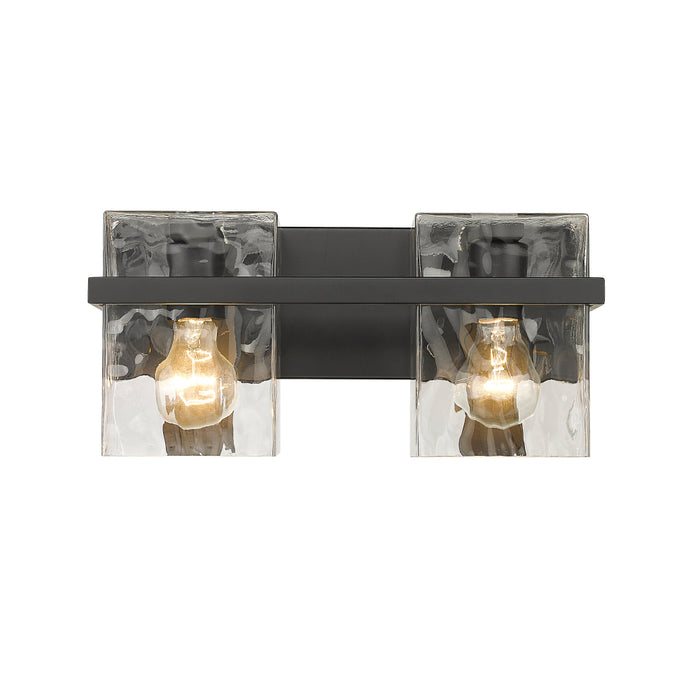 Z-Lite Bennington Matte Black 2 Light Vanity 1938-2V-MB | theLightShop