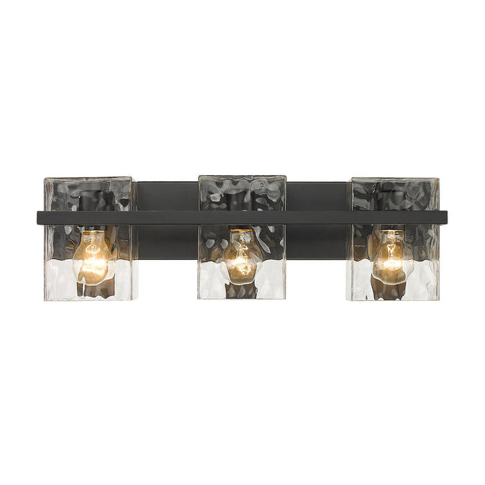 Z-Lite Bennington Matte Black 3 Light Vanity 1938-3V-MB - Bath & Vanity