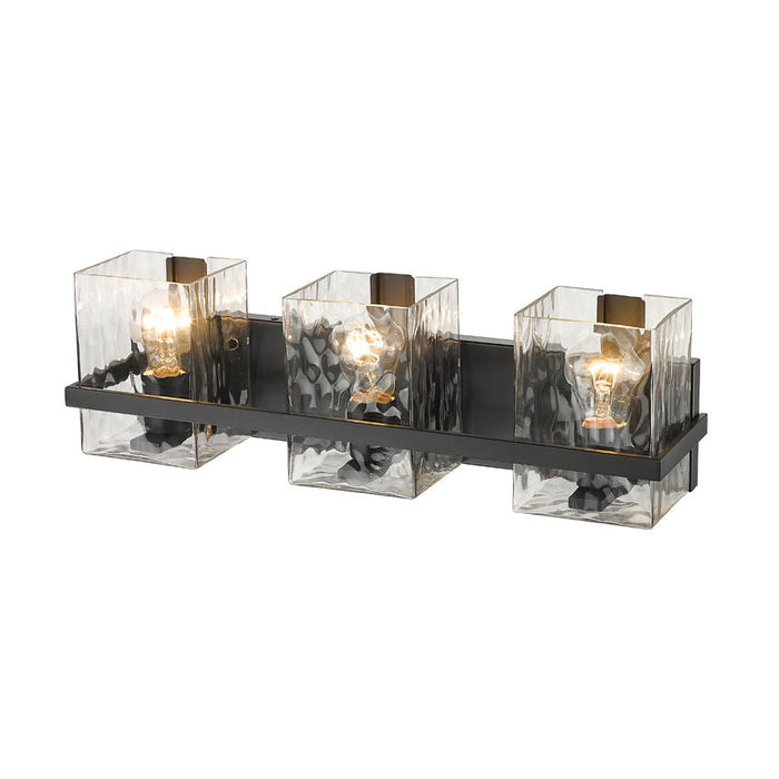 Z-Lite Bennington Matte Black 3 Light Vanity 1938-3V-MB - Bath & Vanity