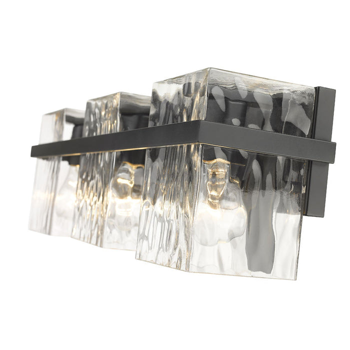 Z-Lite Bennington Matte Black 3 Light Vanity 1938-3V-MB - Bath & Vanity