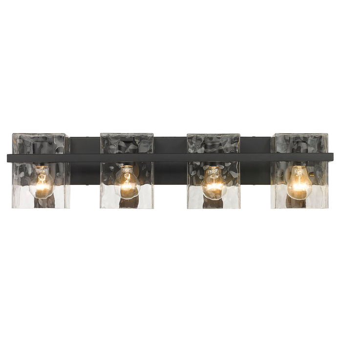 Z-Lite Bennington Matte Black 4 Light Vanity 1938-4V-MB | theLightShop