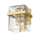 Z-Lite Bennington Modern Gold 1 Light Wall Sconce 1938-1S-MGLD | theLightShop