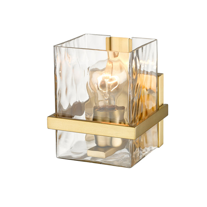 Z-Lite Bennington Modern Gold 1 Light Wall Sconce 1938-1S-MGLD | theLightShop