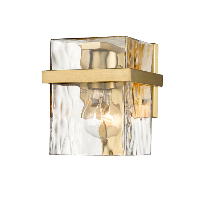 Z-Lite Bennington Modern Gold 1 Light Wall Sconce 1938-1S-MGLD | theLightShop