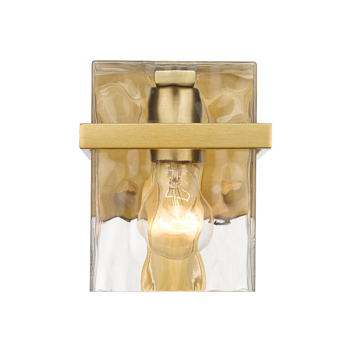 Z-Lite Bennington Modern Gold 1 Light Wall Sconce 1938-1S-MGLD | theLightShop