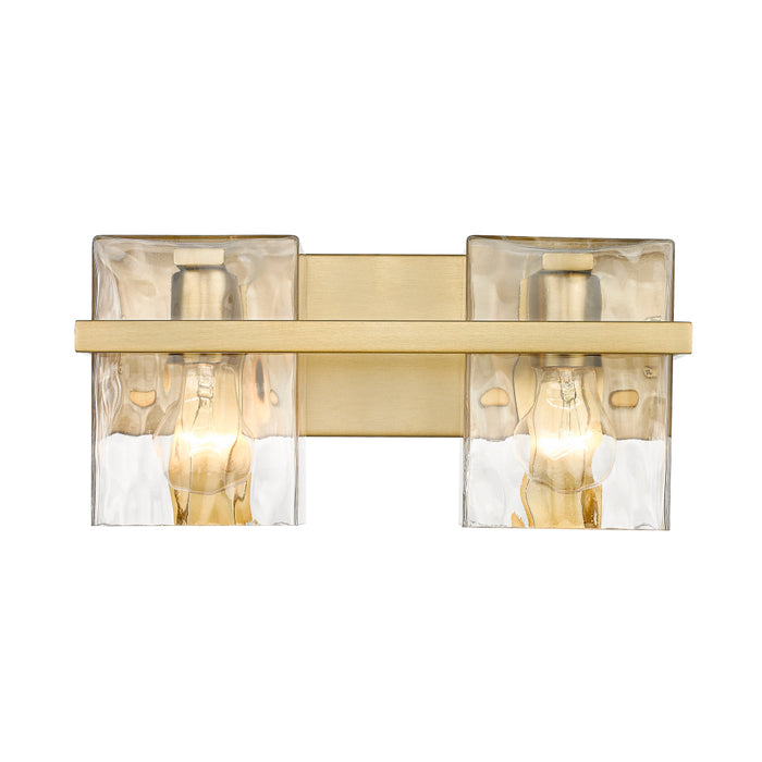 Z-Lite Bennington Modern Gold 2 Light Vanity 1938-2V-MGLD | theLightShop