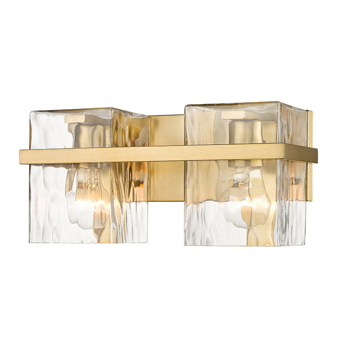 Z-Lite Bennington Modern Gold 2 Light Vanity 1938-2V-MGLD | theLightShop