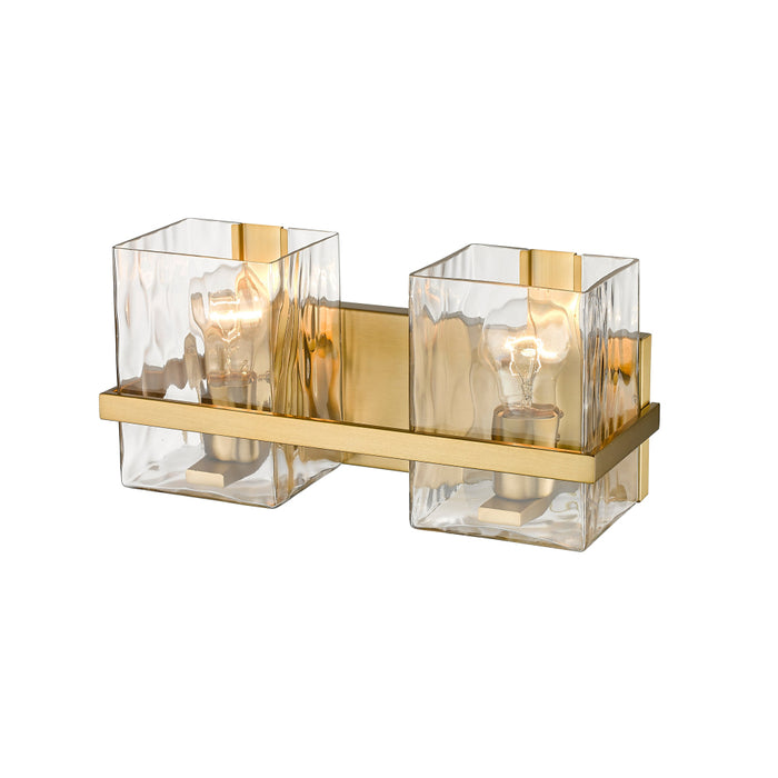 Z-Lite Bennington Modern Gold 2 Light Vanity 1938-2V-MGLD | theLightShop