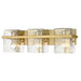Z-Lite Bennington Modern Gold 3 Light Vanity 1938-3V-MGLD | theLightShop