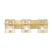 Z-Lite Bennington Modern Gold 3 Light Vanity 1938-3V-MGLD | theLightShop