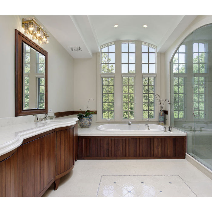 Z-Lite Bennington Modern Gold 3 Light Vanity 1938-3V-MGLD | theLightShop