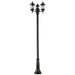 Z-Lite Black Outdoor Post Mounted Fixture 540MP-518P-BK - Outdoor Post Mounted Fixture