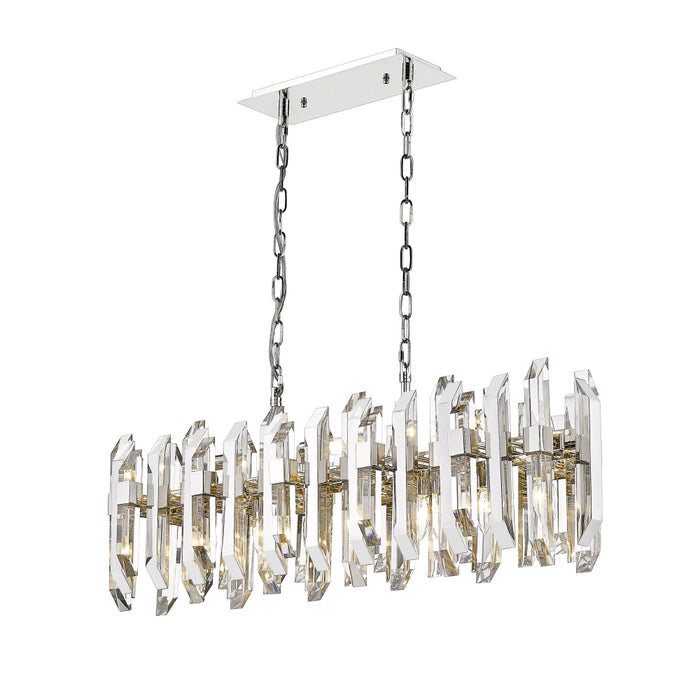 Z-Lite Bova Polished Nickel Island-Billiard 4006-11L-PN | theLightShop