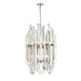 Z-Lite Bova Polished Nickel Pendant 4006-12PN | theLightShop
