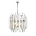 Z-Lite Bova Polished Nickel Pendant 4006-9PN | theLightShop