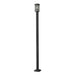 Z-Lite Brookside Black Outdoor Post Mounted Fixture 583PHMS-536P-BK | theLightShop