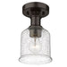 Z-Lite Bryant Bronze 1 Light Flushmount 734F1-BRZ | theLightShop
