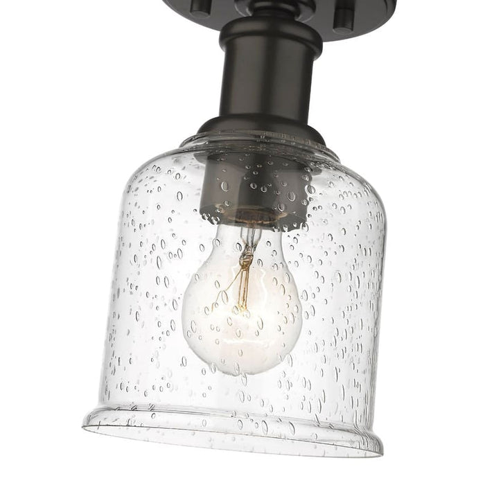 Z-Lite Bryant Bronze 1 Light Flushmount 734F1-BRZ | theLightShop