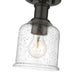 Z-Lite Bryant Bronze 1 Light Flushmount 734F1-BRZ | theLightShop