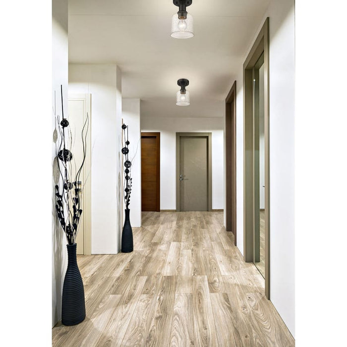 Z-Lite Bryant Bronze 1 Light Flushmount 734F1-BRZ | theLightShop