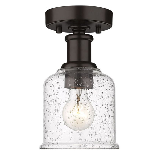 Z-Lite Bryant Bronze 1 Light Flushmount 734F1-BRZ | theLightShop
