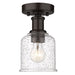 Z-Lite Bryant Bronze 1 Light Flushmount 734F1-BRZ | theLightShop