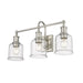 Z-Lite Bryant Brushed Nickel Vanity 734-3V-BN | theLightShop