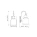 Z-Lite Bryant Brushed Nickel Wall Sconce 734-1S-BN | theLightShop