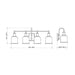 Z-Lite Bryant Chrome Vanity 734-4V-CH | theLightShop