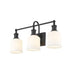 Z-Lite Bryant Matte Black Vanity 733-3V-MB | theLightShop