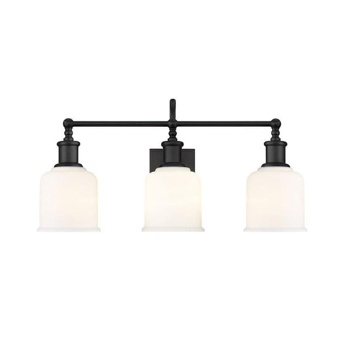 Z-Lite Bryant Matte Black Vanity 733-3V-MB | theLightShop