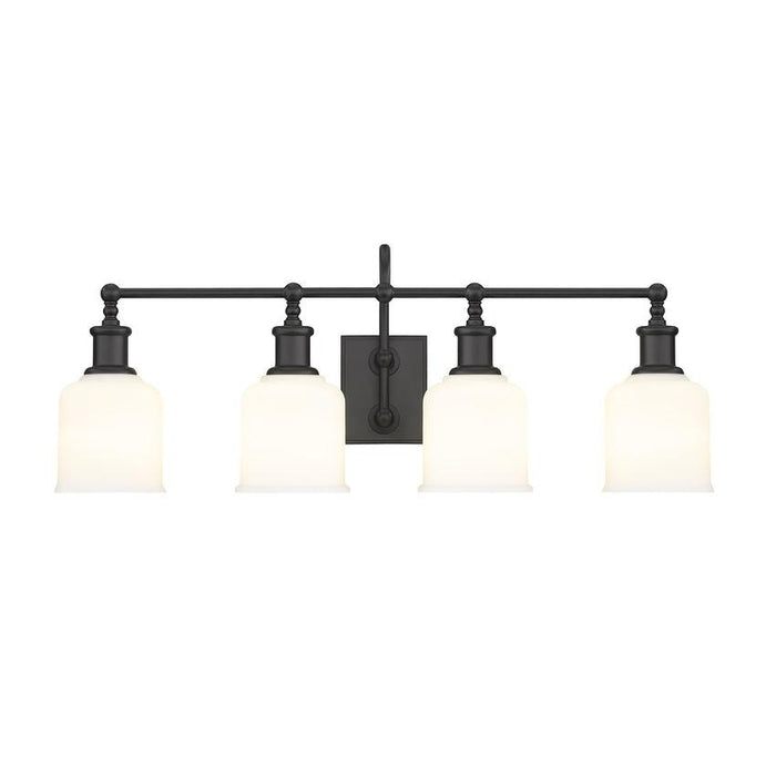 Z-Lite Bryant Matte Black Vanity 733-4V-MB | theLightShop