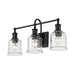 Z-Lite Bryant Matte Black Vanity 734-3V-MB | theLightShop
