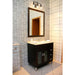 Z-Lite Bryant Matte Black Vanity 734-3V-MB | theLightShop