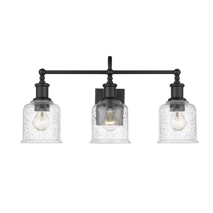 Z-Lite Bryant Matte Black Vanity 734-3V-MB | theLightShop