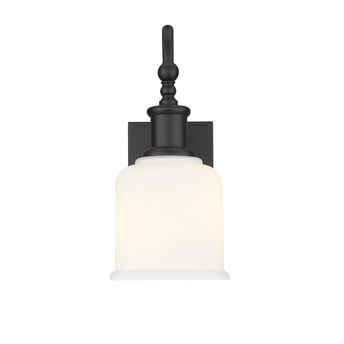 Z-Lite Bryant Matte Black Wall Sconce 733-1S-MB | theLightShop