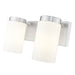 Z-Lite Burk Vanity Brushed Nickel 2 Light 746-2V-BN | theLightShop