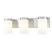 Z-Lite Burk Vanity Brushed Nickel 3 Light 746-3V-BN | theLightShop