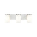 Z-Lite Burk Vanity Brushed Nickel 3 Light 746-3V-BN | theLightShop